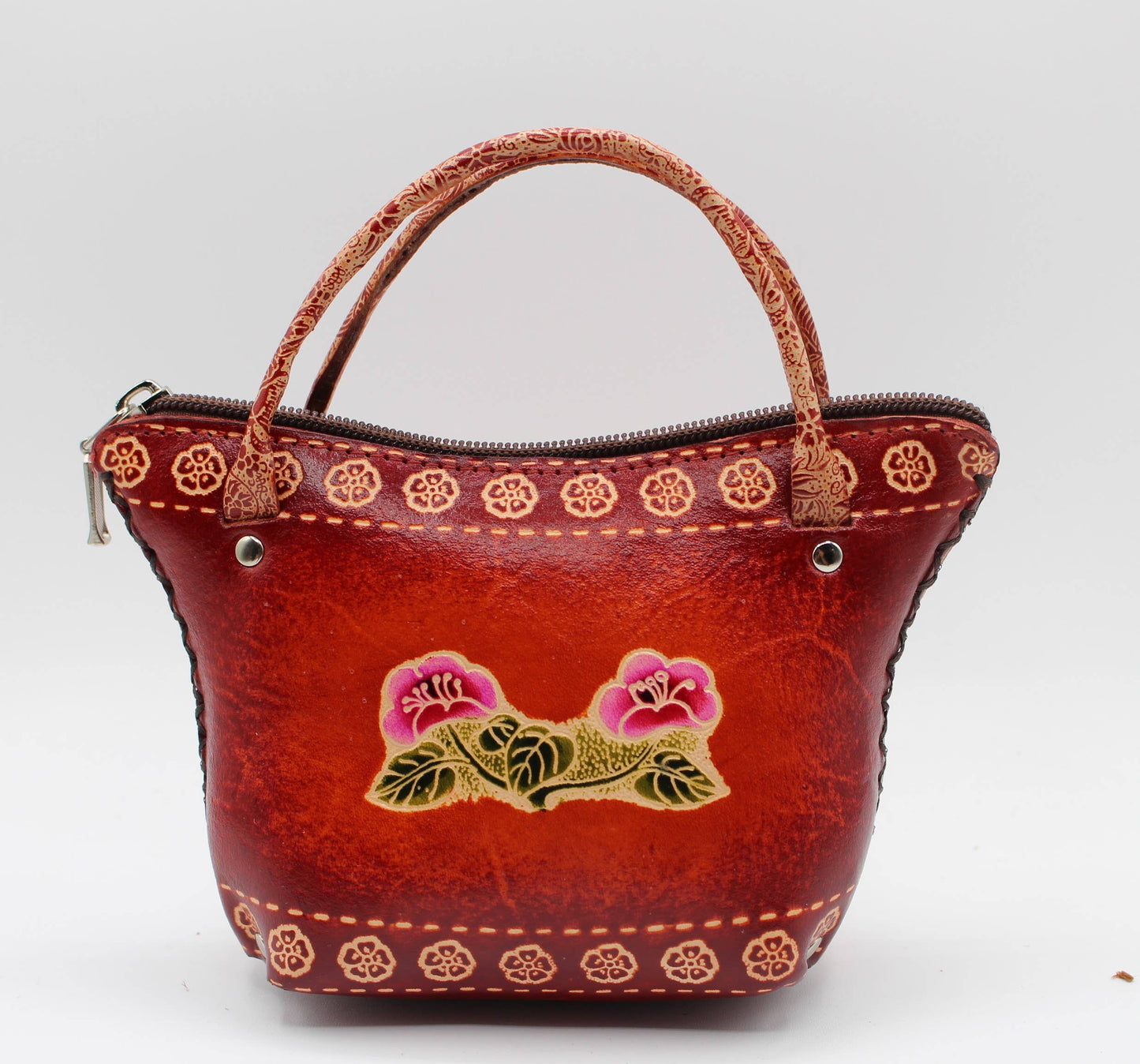 Handmade small handhold mini purse