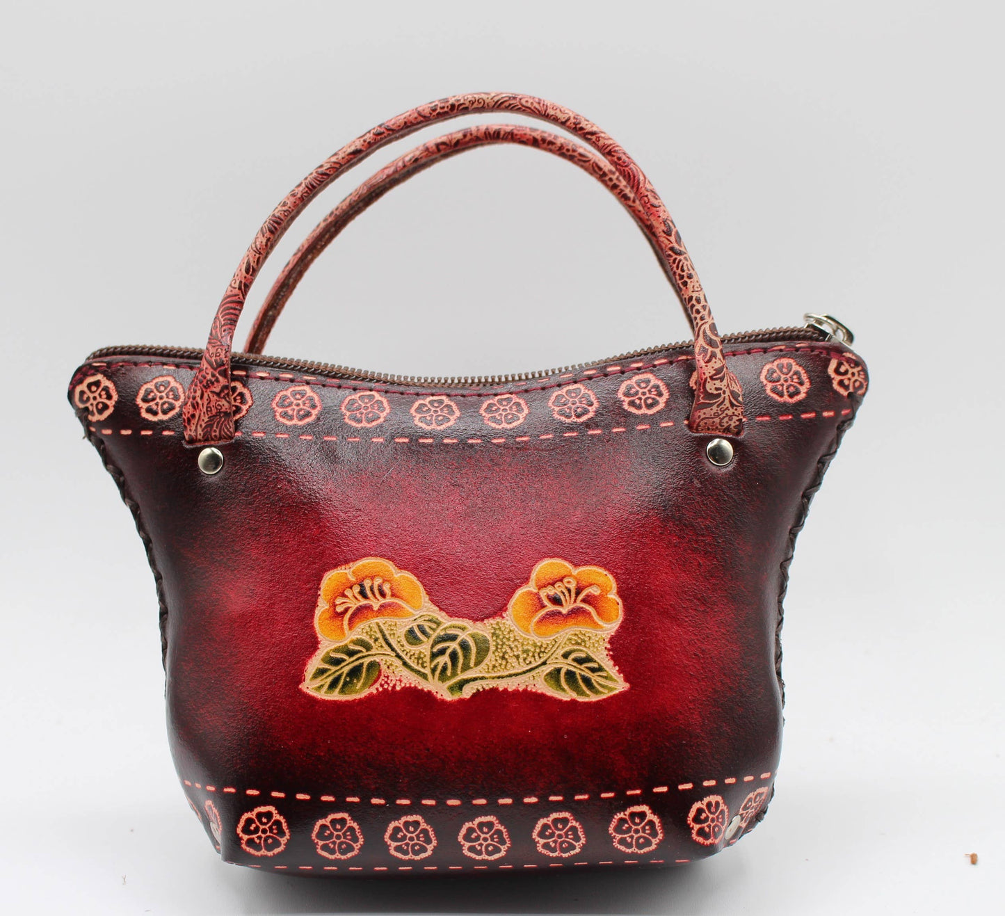 Handmade small handhold mini purse