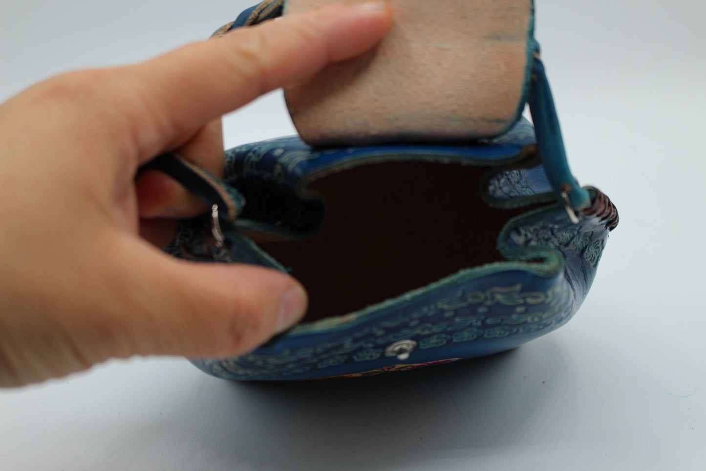 Handmade small handhold mini purse