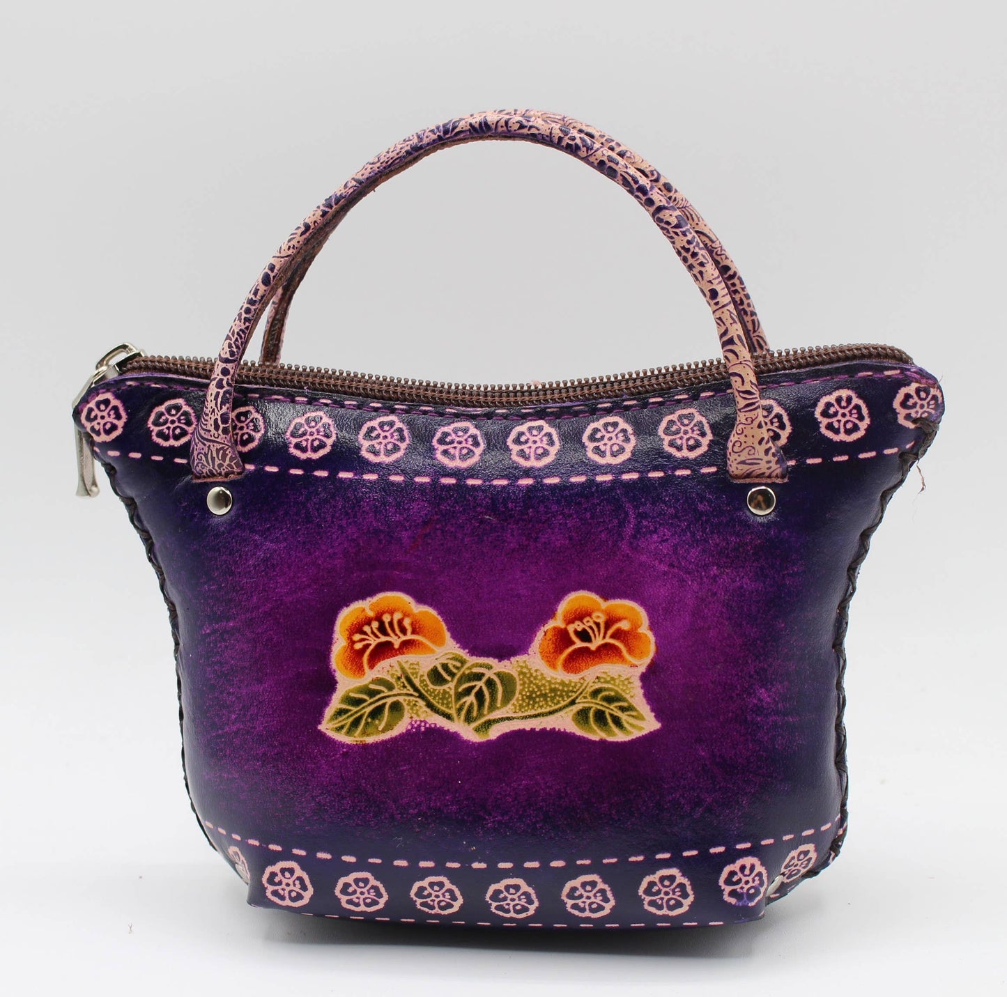 Handmade small handhold mini purse